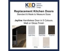 Our very popular handleless door - Jayline